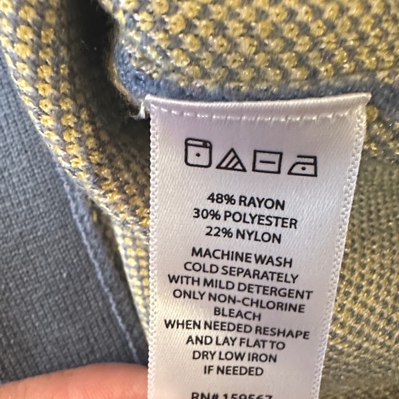 Willow & Stout Floral Blue Women's Cardigan - Picture 5 of 5